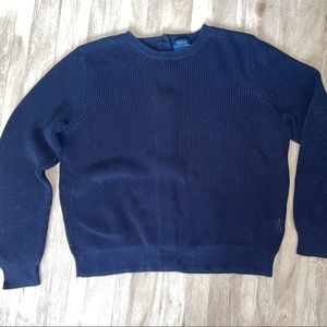 Polo Ralph Lauren Navy Crewneck Sweater